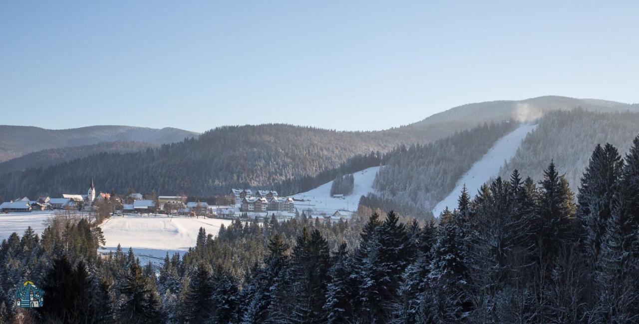 Lake Peak Apartments, Ribnisko Pohorje Ribnica na Pohorju ภายนอก รูปภาพ